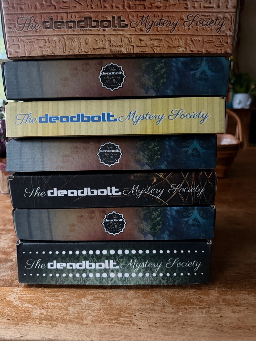 The Deadbolt Mystery Society -A puzzle solving mystery experience